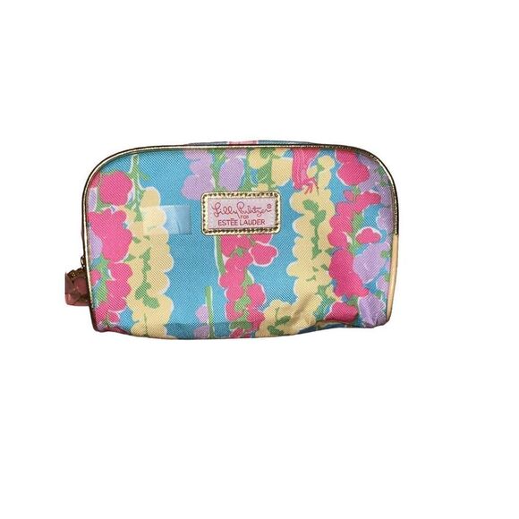 Lilly Pulitzer Cosmetic Makeup Bag for Estée Lauder 8”X5.5”‎ - Picture 1 of 5